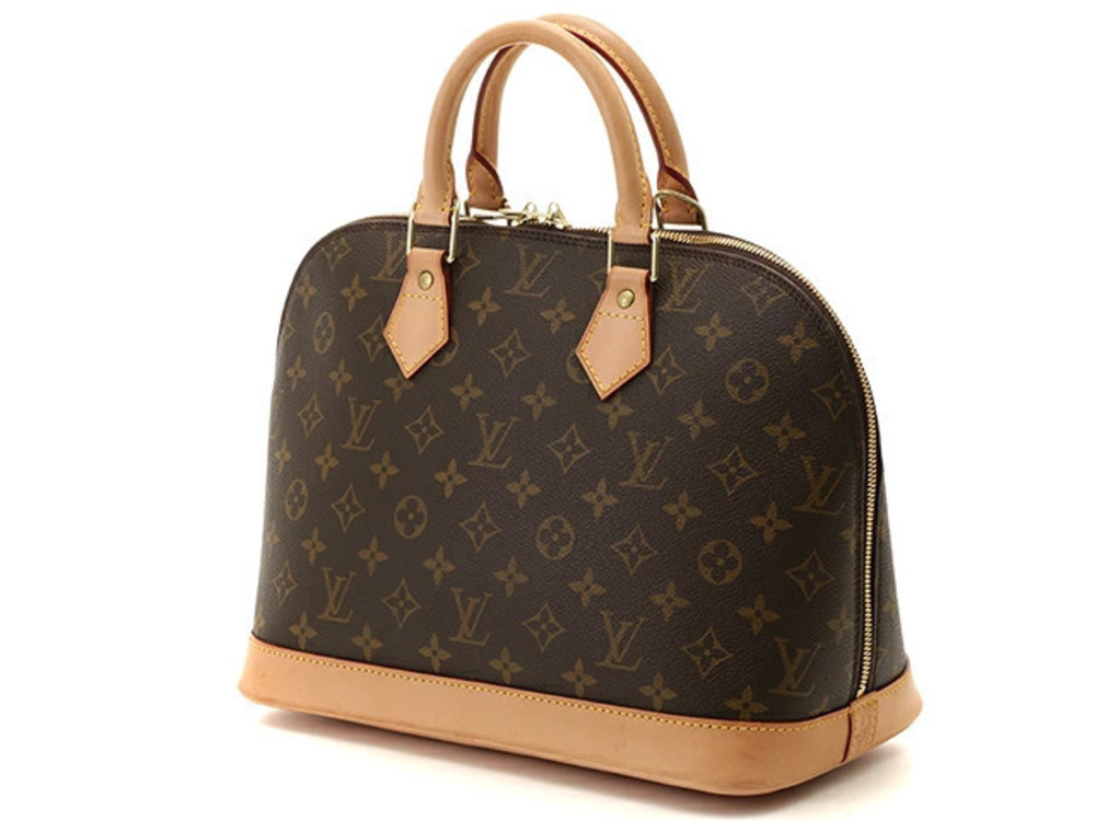 Louis Vuitton Monogram handbag Alma Brown